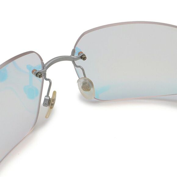 Chanel Sunglasses Aurora Lens Silver Clear Pink - Picture 4 of 6